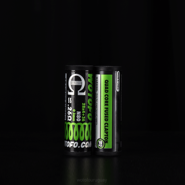 Wotofo Montevideo - Wotofo bobinas prefabricadas grapa clapton enmarcada 10uds B8XT332