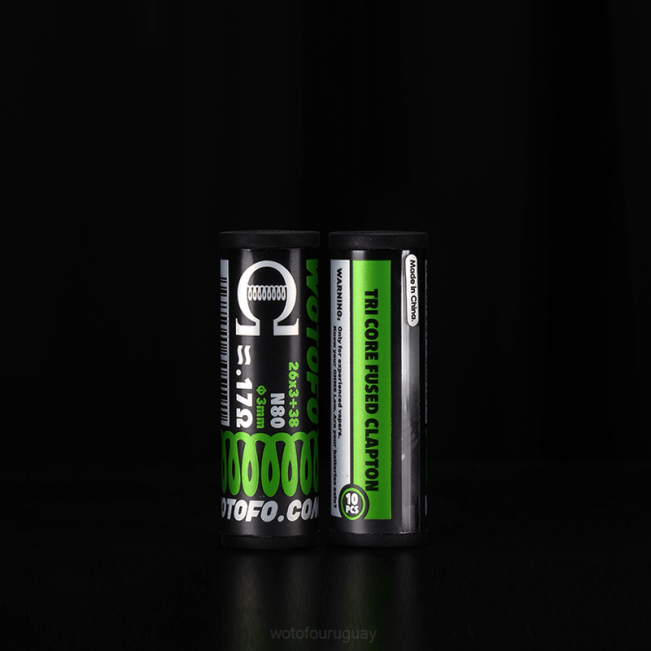 Wotofo Montevideo - Wotofo bobinas prefabricadas grapa clapton enmarcada 10uds B8XT332