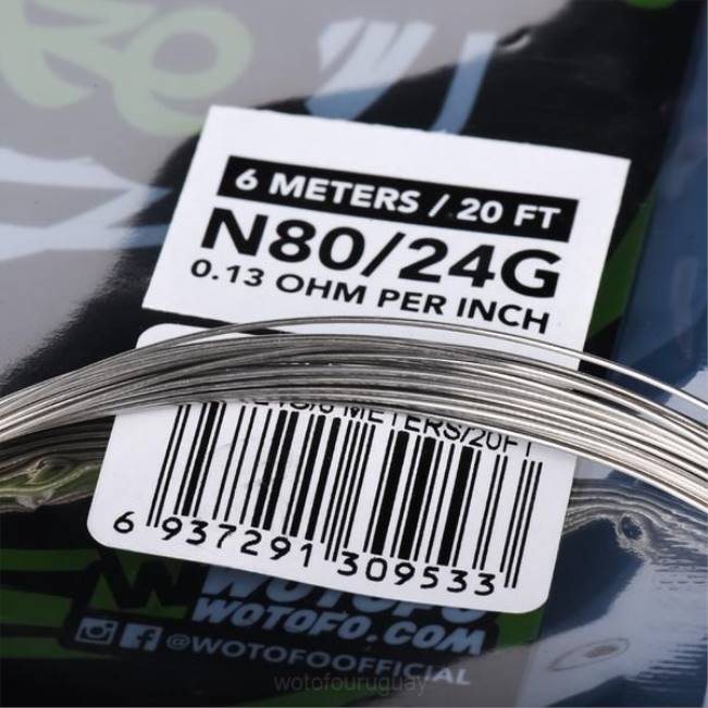 Wotofo Precio - Wotofo carrete de alambre prefabricado clapton fusionado de doble núcleo - 26*2+36 B8XT353