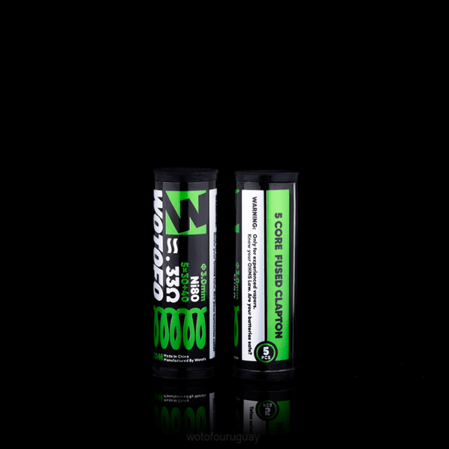 Wotofo Vape Review - Wotofo bobinas prefabricadas Clapton fusionado de doble núcleo 0,28 ohmios 10 Uds. B8XT314