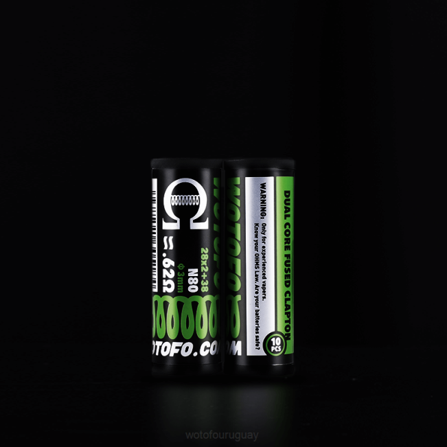 Wotofo Vape Review - Wotofo bobinas prefabricadas Clapton fusionado de doble núcleo 0,28 ohmios 10 Uds. B8XT314
