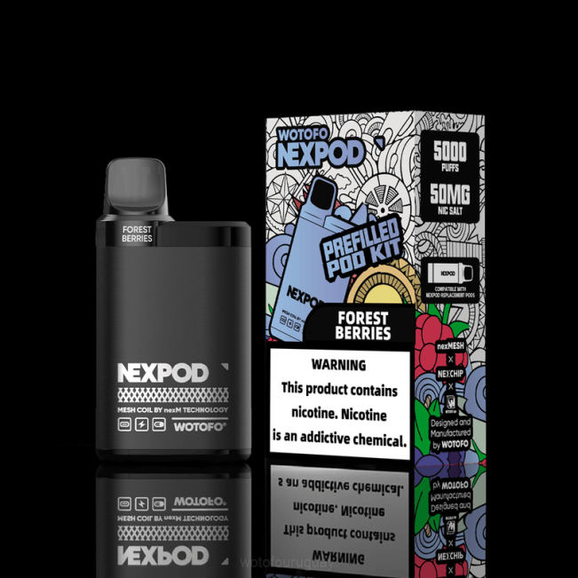 Wotofo Montevideo - Wotofo NEXPOD kit de 50 mg caja todo incluido B8XT12