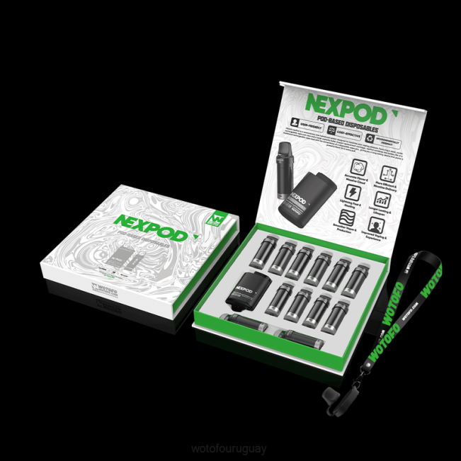 Wotofo Montevideo - Wotofo NEXPOD kit de 50 mg caja todo incluido B8XT12
